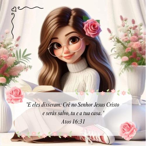 Crê no Senhor Jesus - atos 16:31