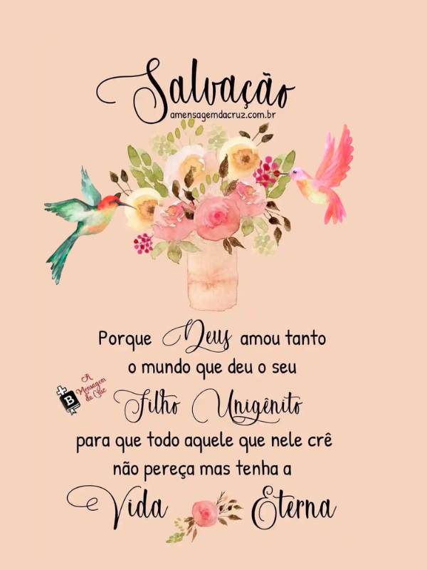 Salvação - Joao 3-16