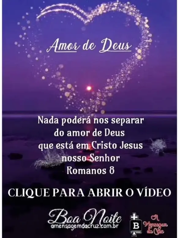 Nada poderá nos separar do amor de Deus