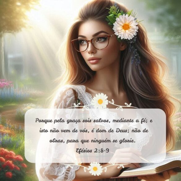 Pela graça sois salvos Efésios 2:8-9