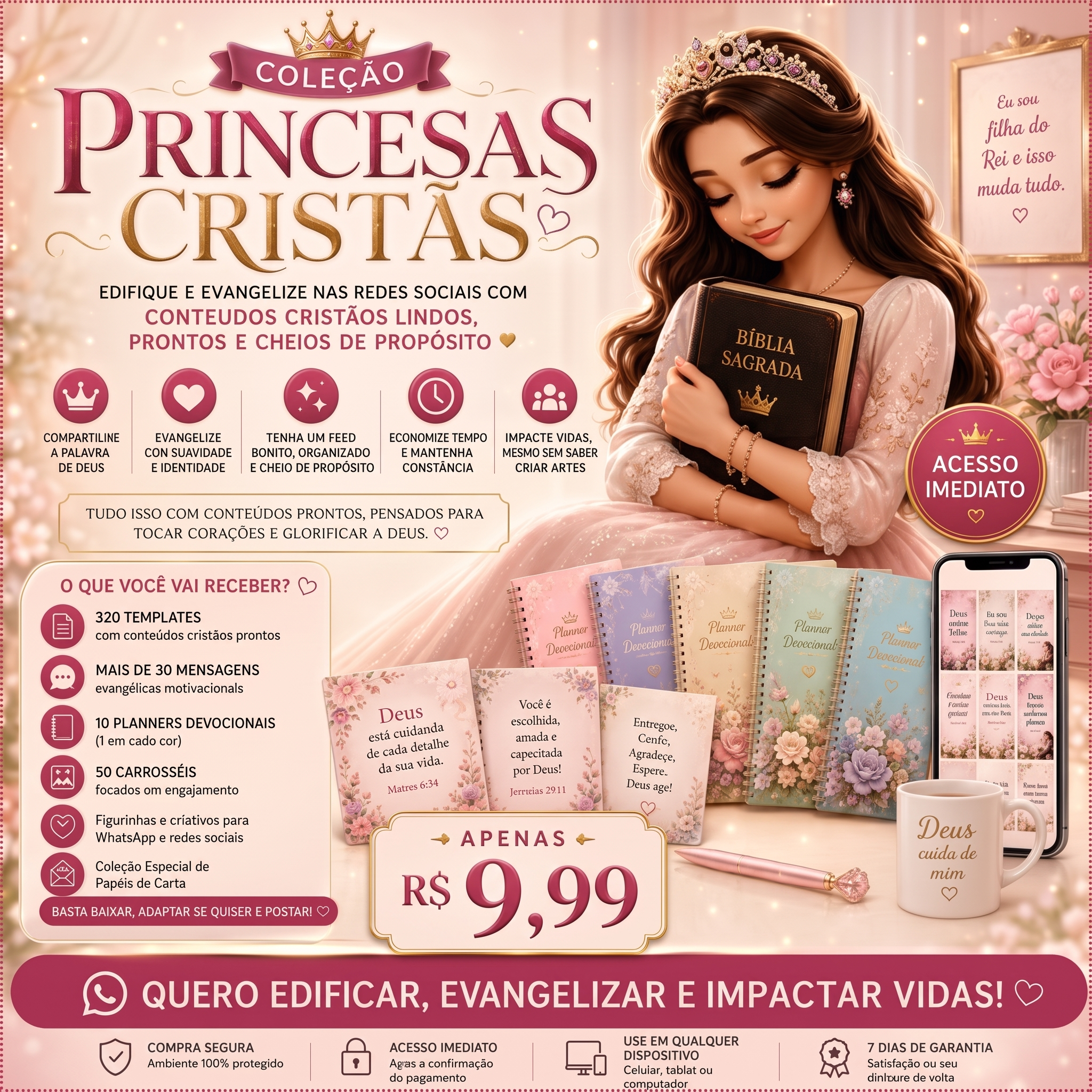 Coleção Princesas Cristãs